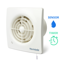 Stille Badkamerventilator Vent-Axia Supra - Ø 100 mm