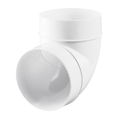 Kunststof 90 Graden Bocht - Ø 125 mm