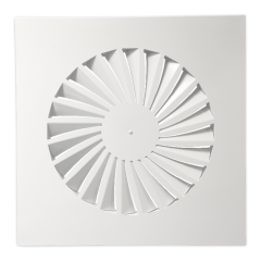 Wervelrooster - 60x60 cm - Rooster Systeemplafond - Ø 44 cm