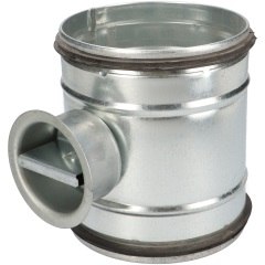 Spiral duct control valve Ø 125 mm