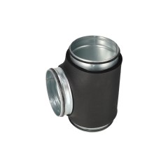 IsolAir - Geïsoleerd T-stuk Ø 160-125 mm - 90° bocht
