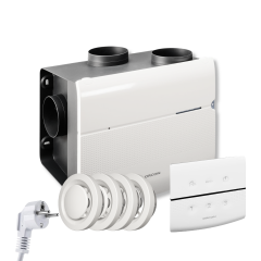 Orcon MVS-15 Woonhuisventilator - Hoge capaciteit: 510 m³/h