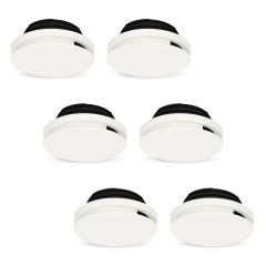 Set van 6 Vent-Axia afvoerventiel - Toevoerventiel Ø 125mm