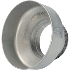 Verloop voor spirobuis hulpstuk Ø 150-125 mm