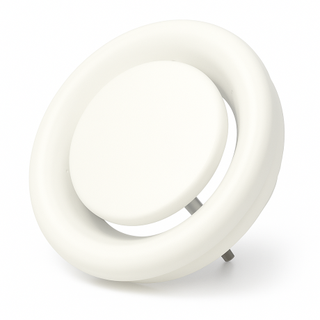 Zehnder afvoerventiel STK-1 Ø 100mm & Ø 125mm - Kunststof - Voor afvoer van lucht